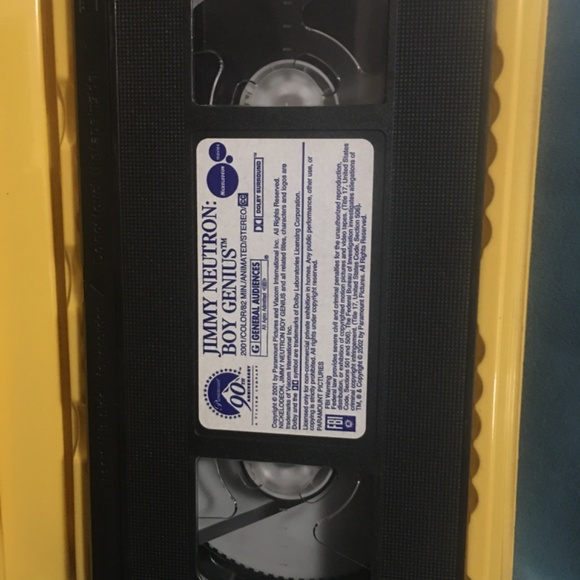 Jimmy Neutron vhs movie - Picture 2 of 3